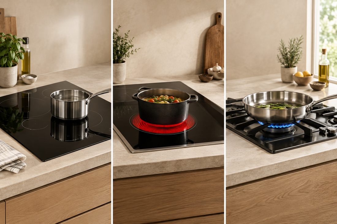 Induction, Ceramic or Gas Hob: How to Choose the Right One for Your Kitchen