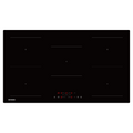 WEHIMO Induction Hob, Induction Hob 5 Plates with Power Booster, 5 Zones Built-in, 9 Power Levels Induction Cooktop 90cm (8600W), 220-240V